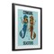 Stupell Industries Cowgirl Seasters Mermaid Friendship Framed Print Under Glass, design by Amelia Noyes